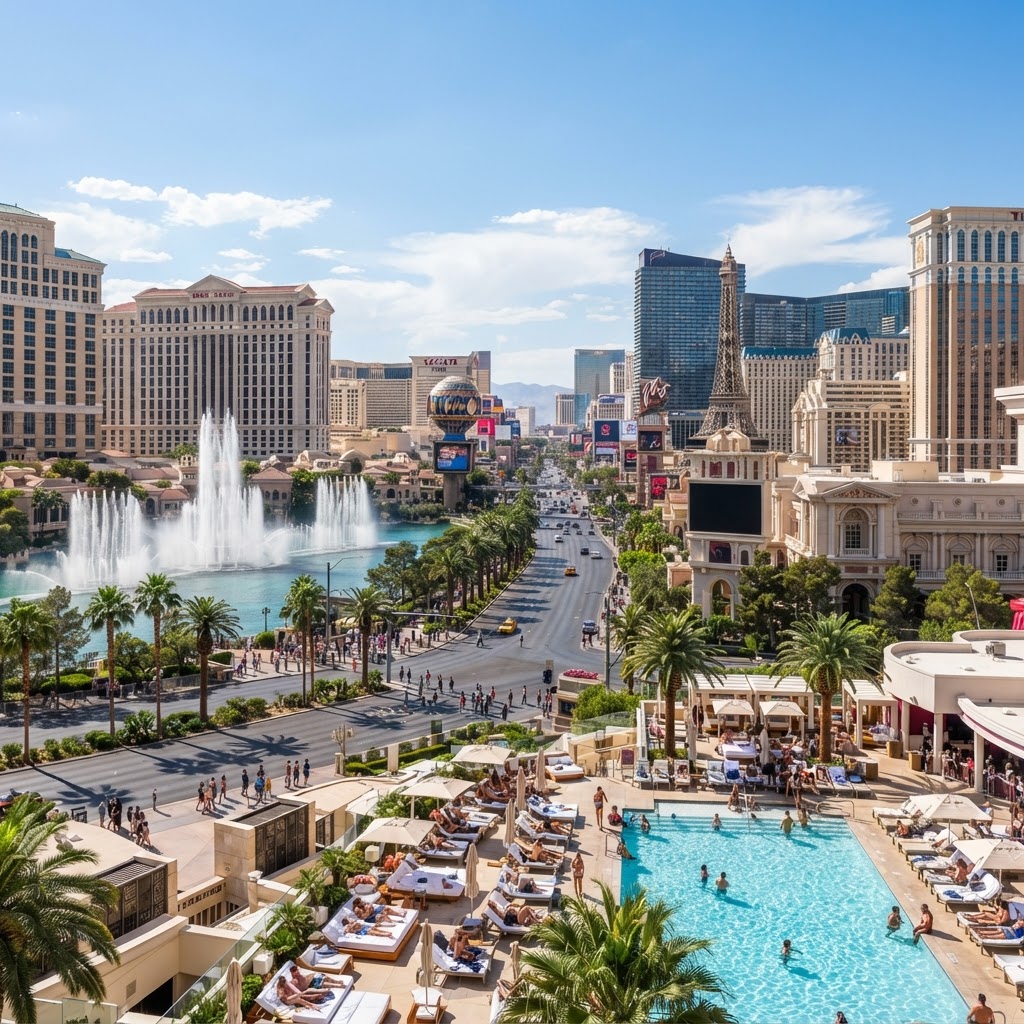 Las Vegas Strip Show + Parques 5D/4N