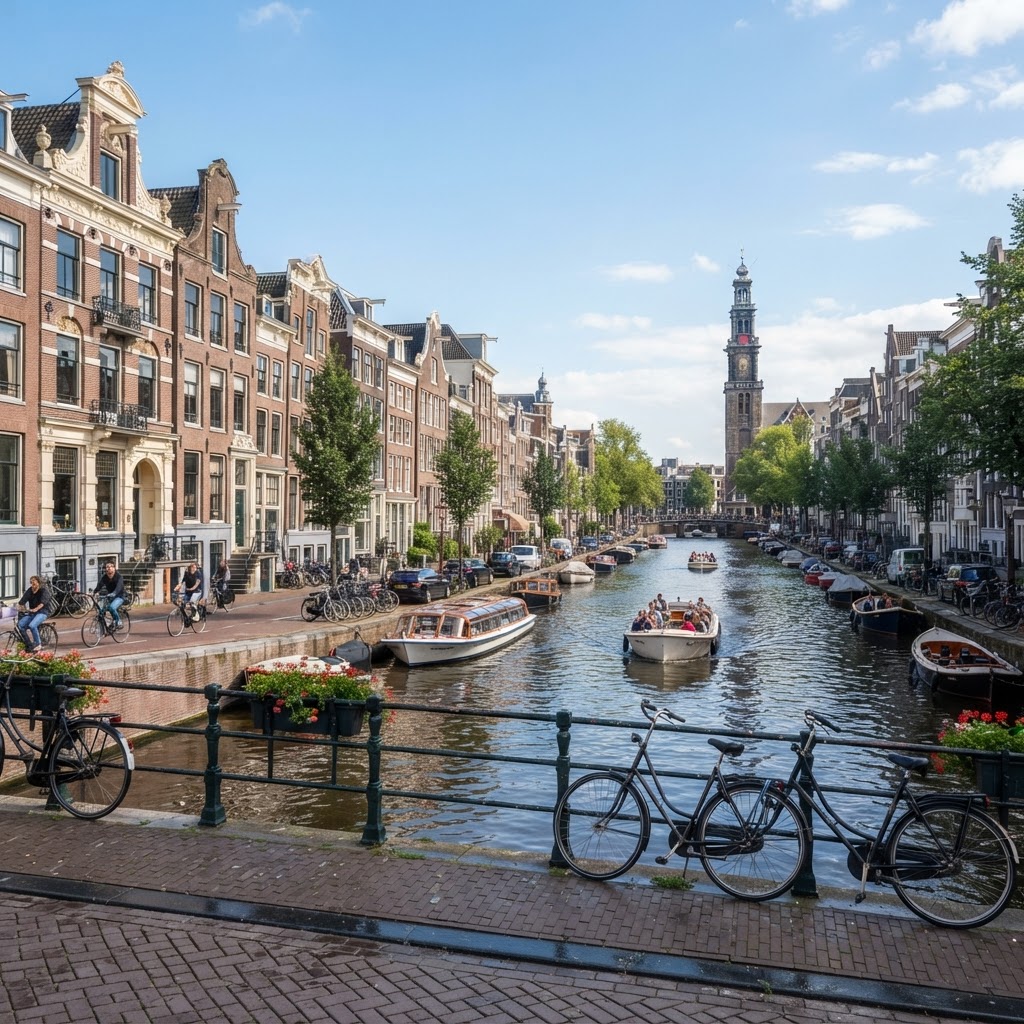 Ámsterdam - Hotel Canales 5D/4N