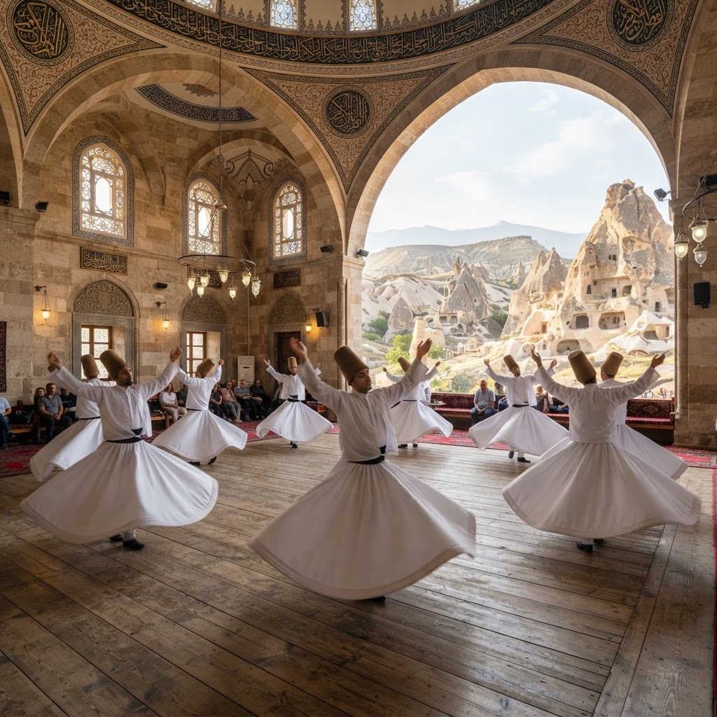 Konya Rumi Whirling Dervishes 5D/4N