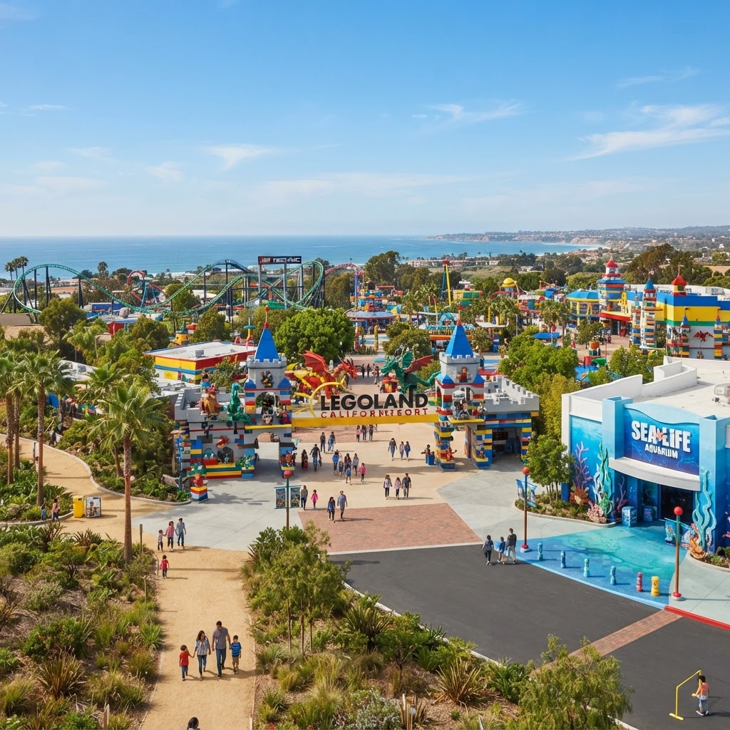 Legoland California + Sea Life 5D/4N