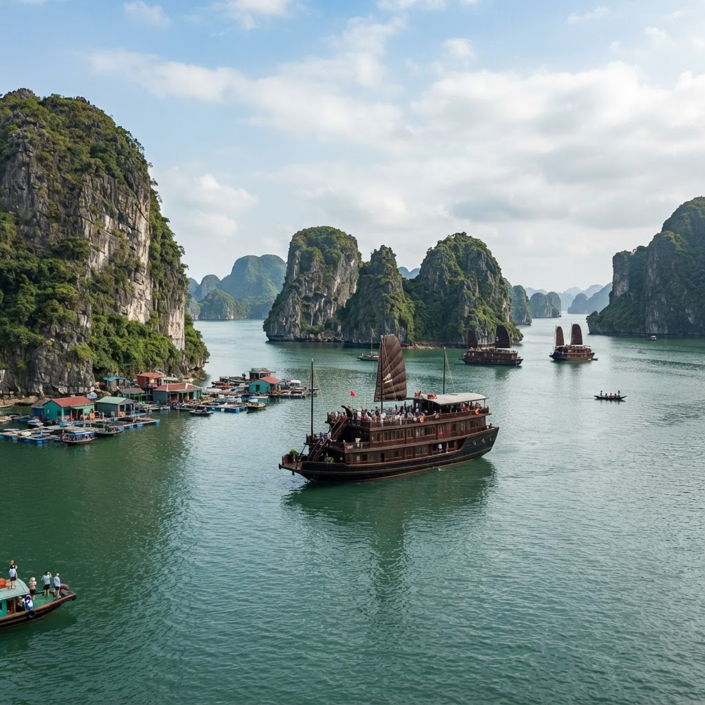 Crucero Vietnam Halong Bay 4D/3N