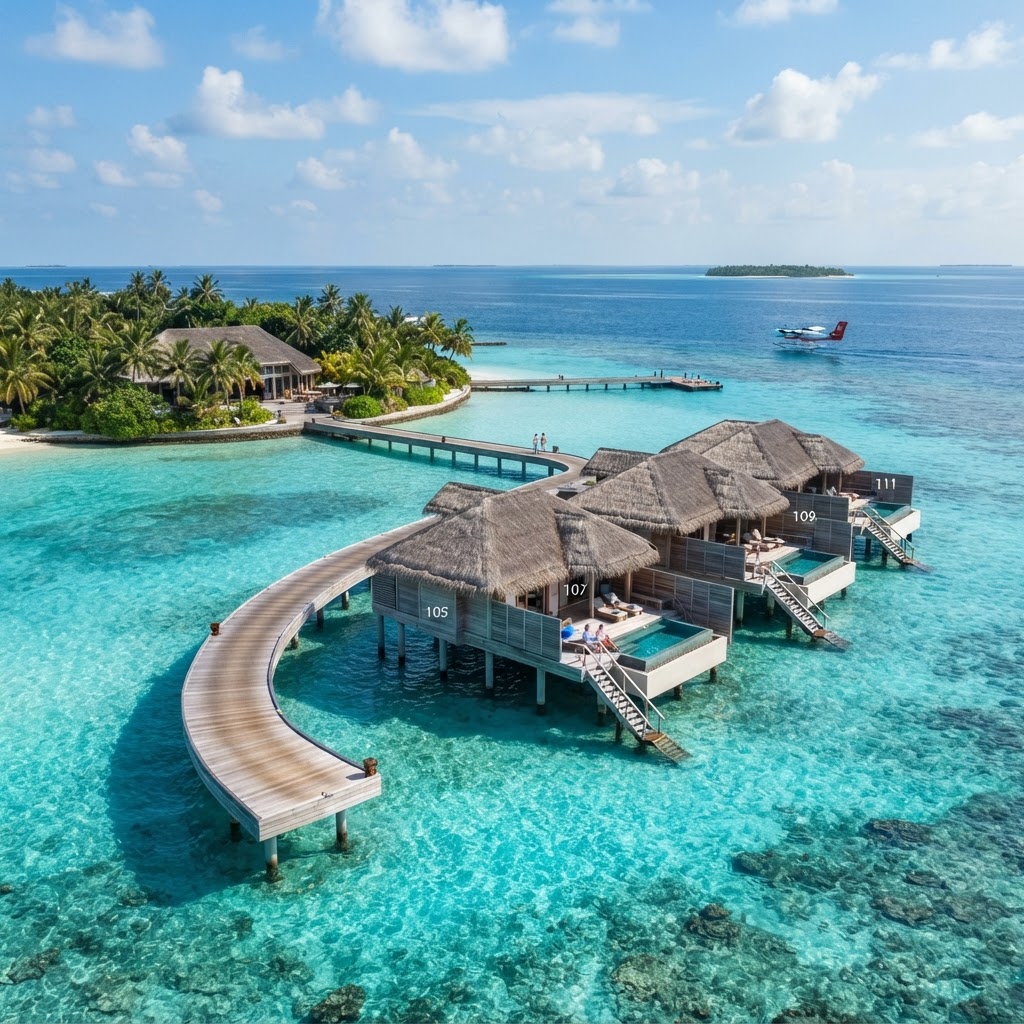 Maldivas - Overwater Bungalows 7D/6N