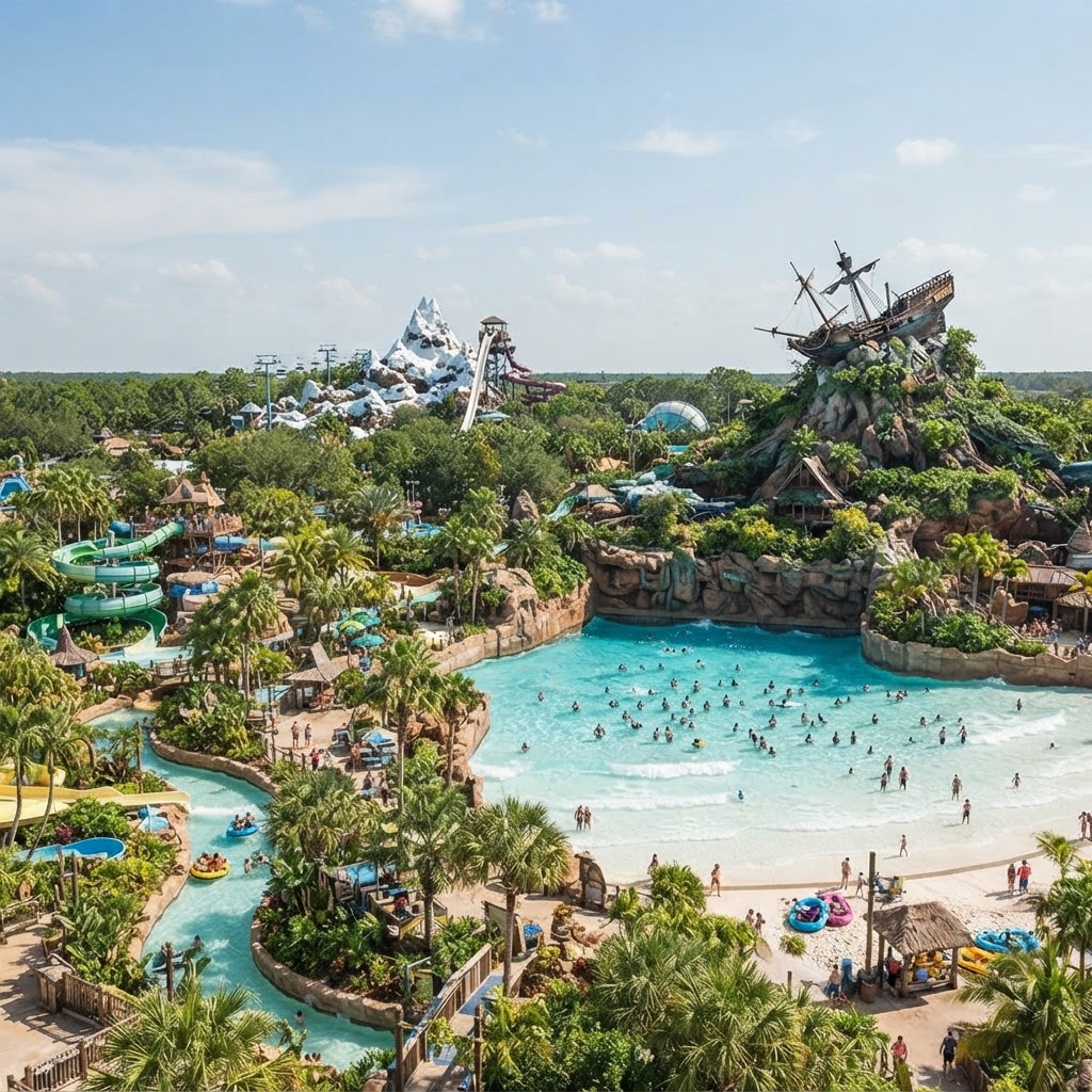 Disney Water Parks Fun 5D/4N