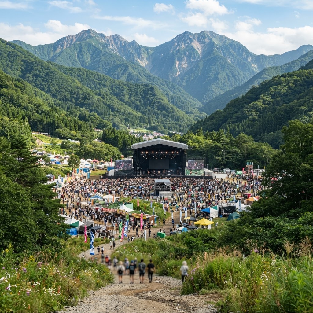 Fuji Rock Festival Japón 6D/5N