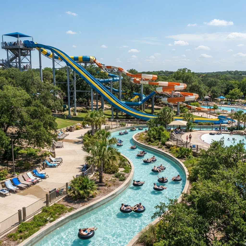 Schlitterbahn Texas 4D/3N