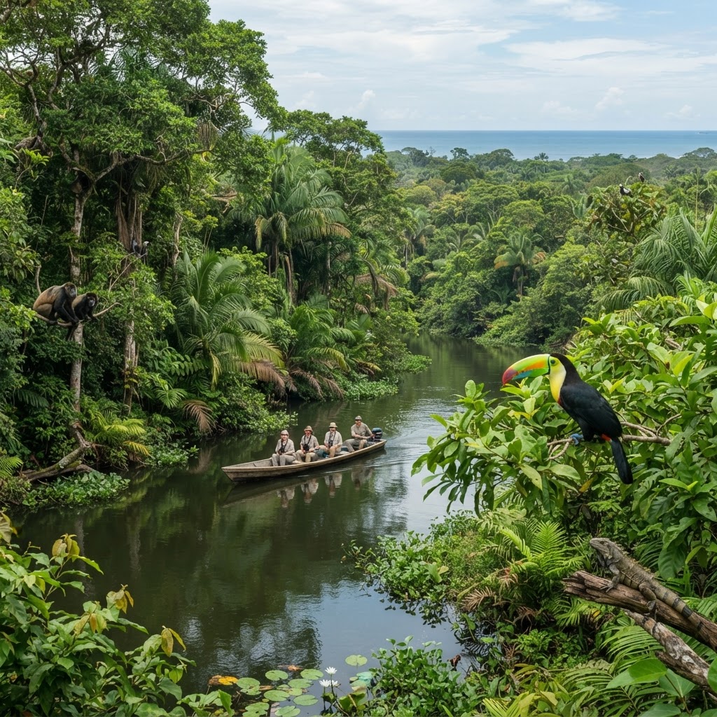 Costa Rica Tortuguero + Caribe 8D/7N