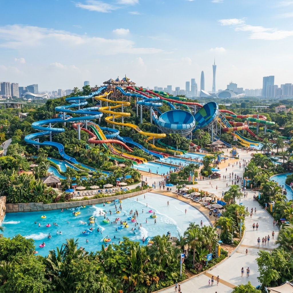Chimelong Water Park China 6D/5N