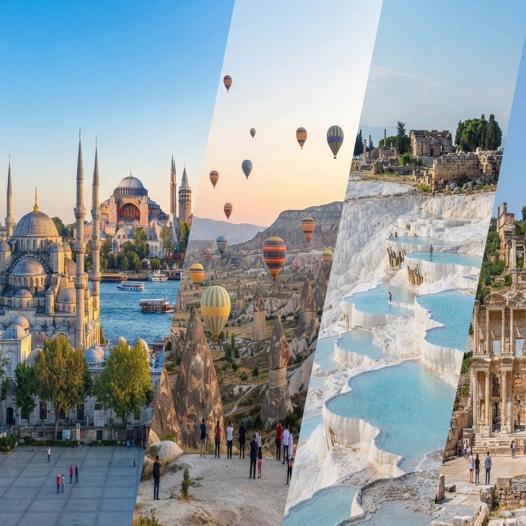 Turquía Estambul + Capadocia + Pamukkale 10D/9N