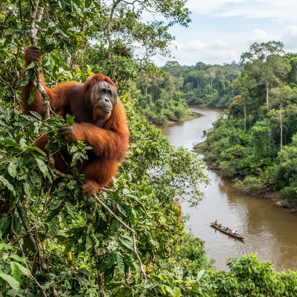 Borneo Orangutanes Malasia 10D/9N