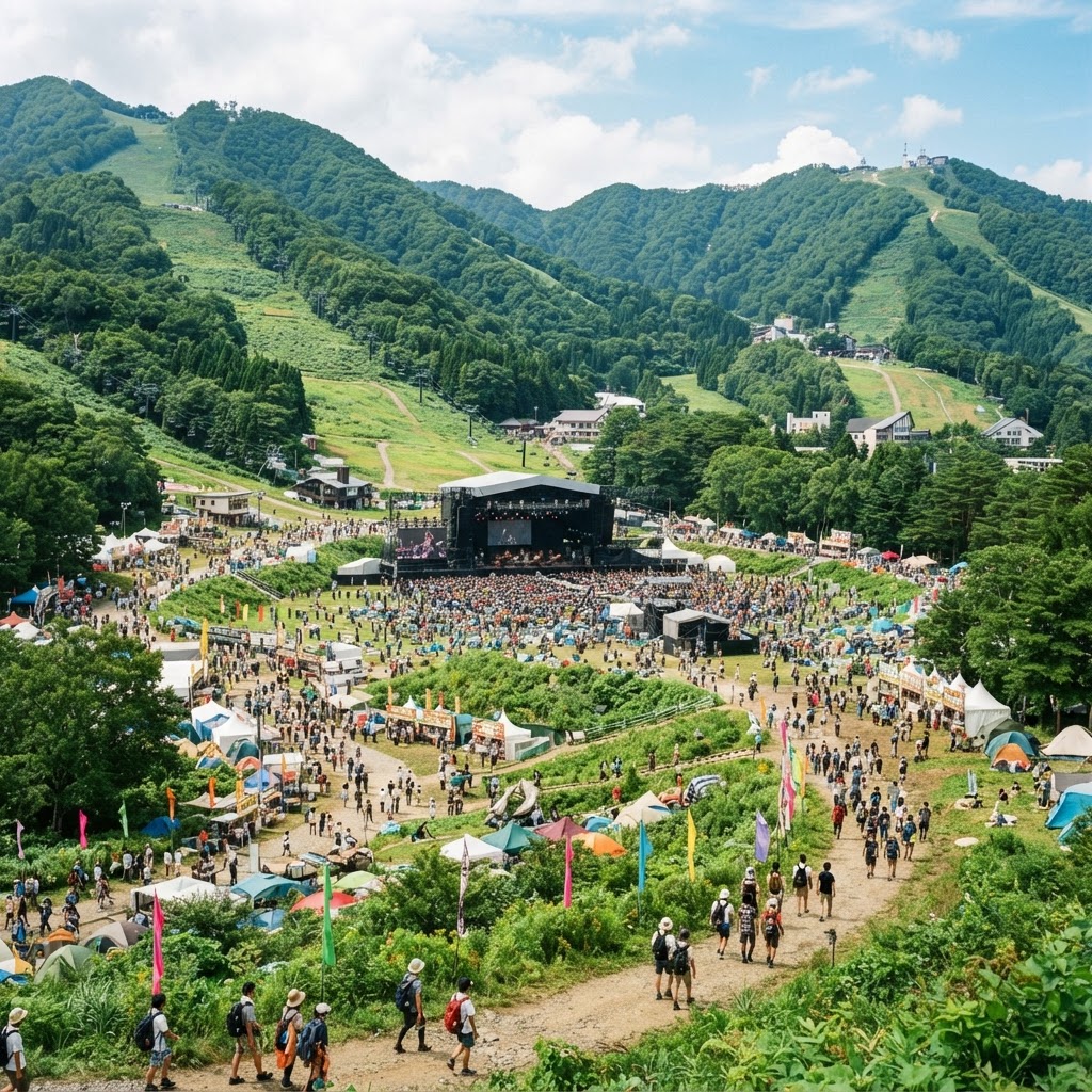 Fuji Rock Japan 5D/4N
