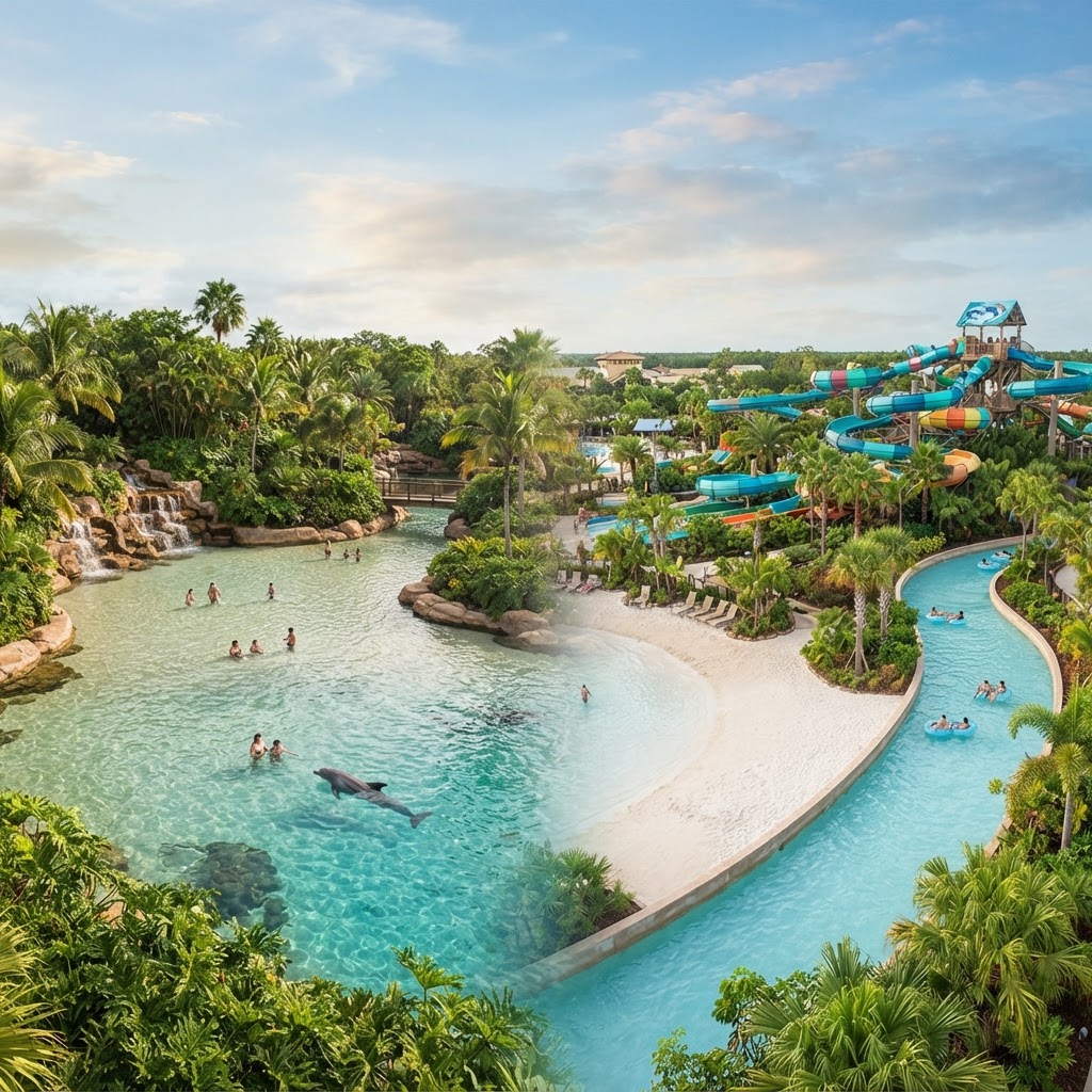 Aquatica Orlando + Discovery Cove 6D/5N