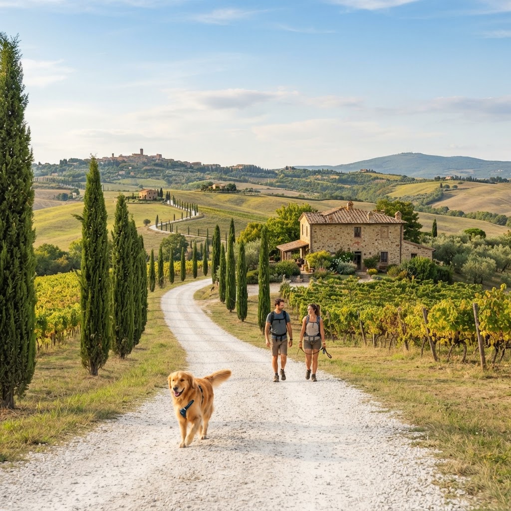 Italia Dog-Friendly Toscana 8D/7N