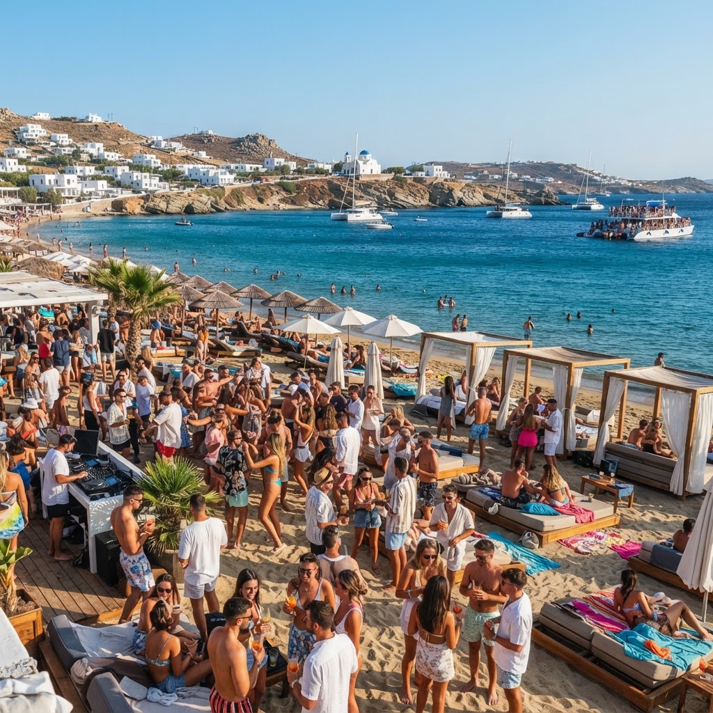 Mykonos Solteros Greek Party 7D/6N