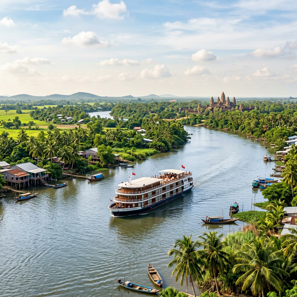 Crucero Río Mekong Vietnam-Camboya 8D/7N
