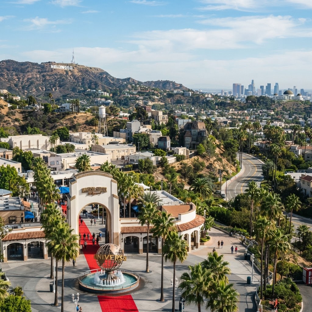 Universal Hollywood + City Tour 5D/4N