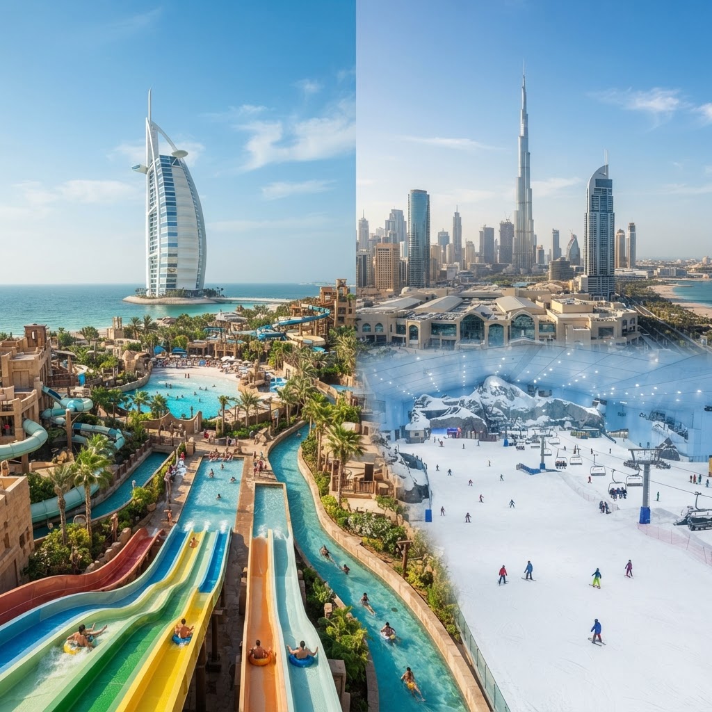 Wild Wadi Dubai + Ski Dubai 5D/4N