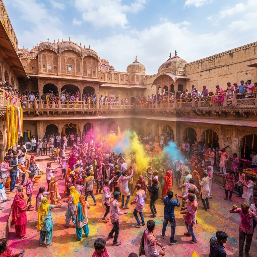 Holi Festival India 8D/7N