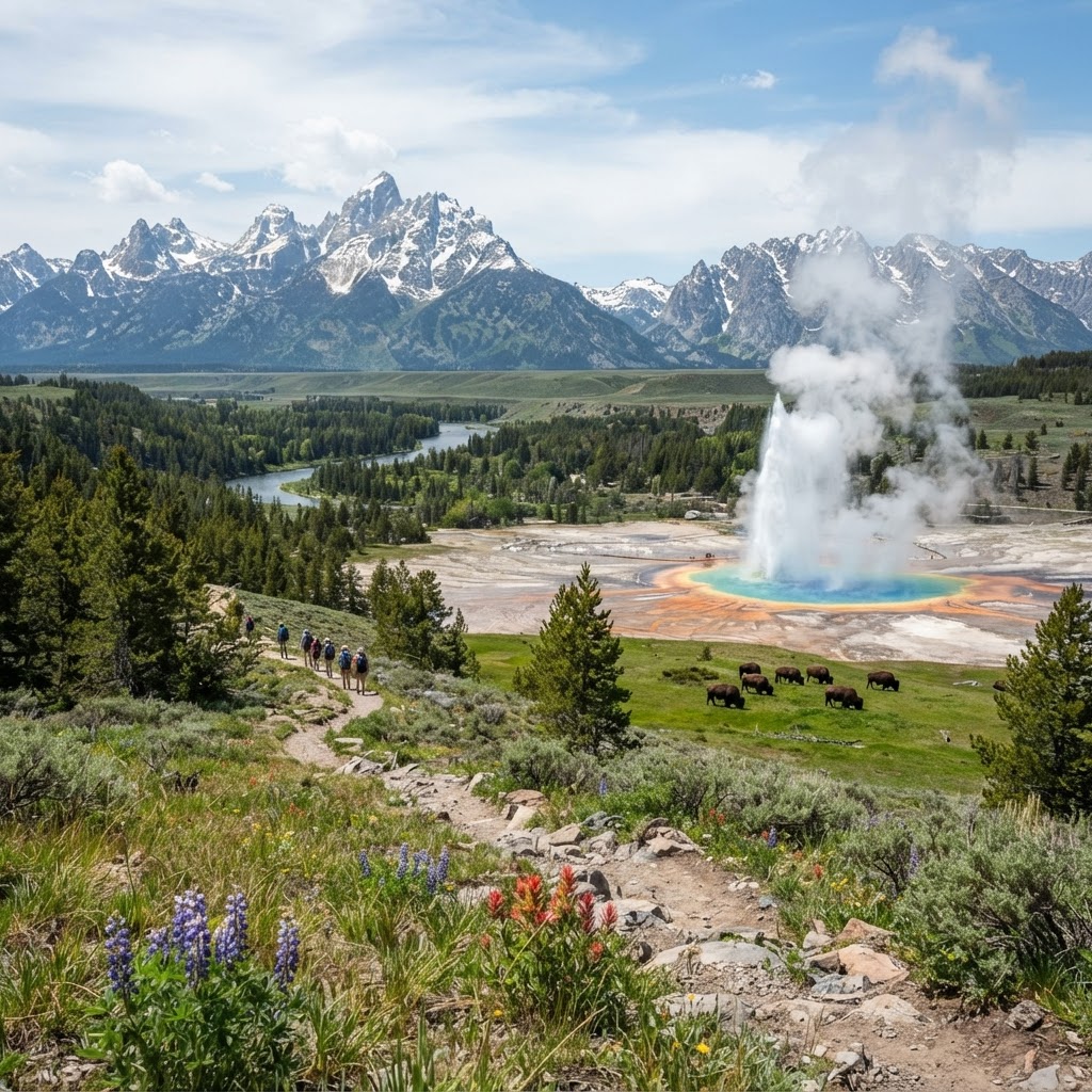 Yellowstone y Grand Teton 8D/7N