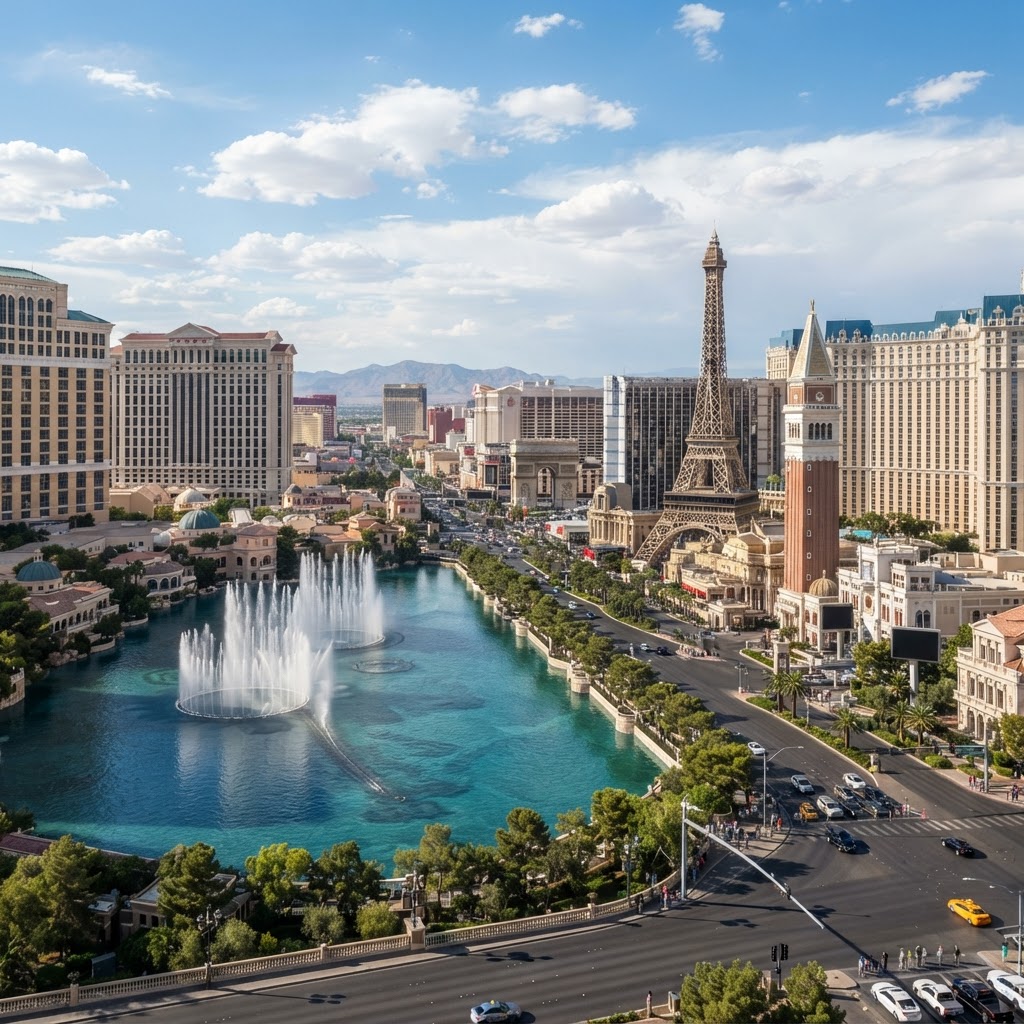 Las Vegas Strip Casinos + Shows 5D/4N