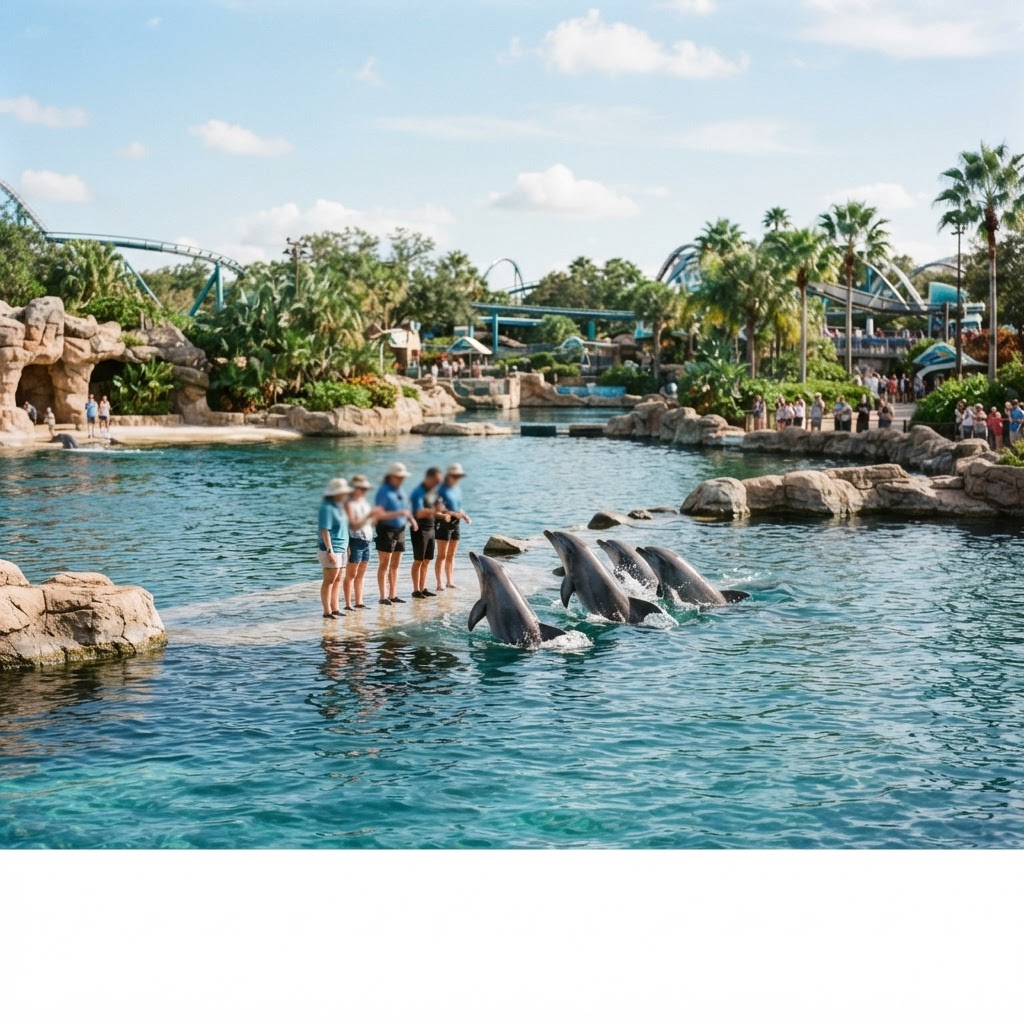 SeaWorld Orlando Marine Experience 5D/4N