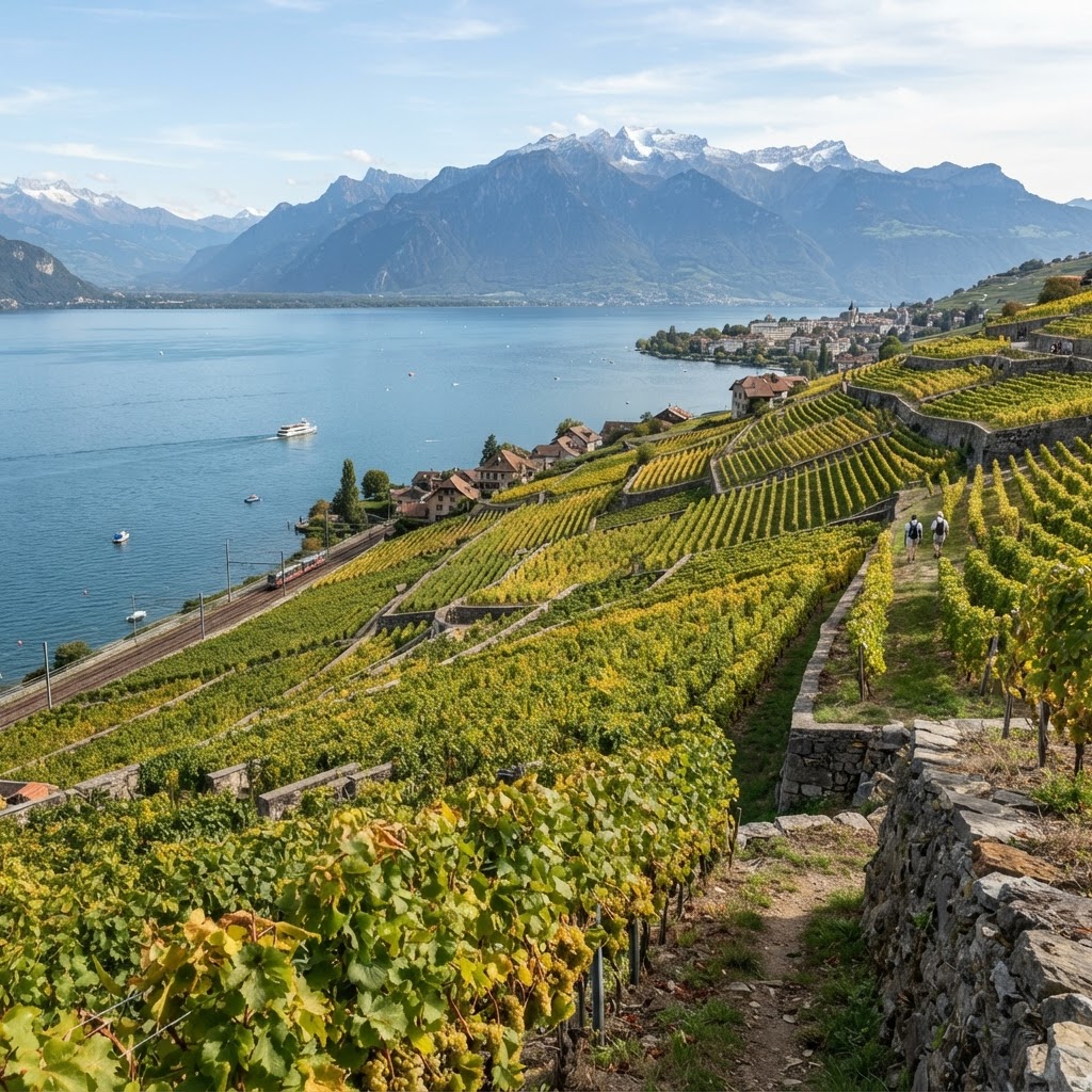 Suiza Montreux Lavaux Viñedos 6D/5N