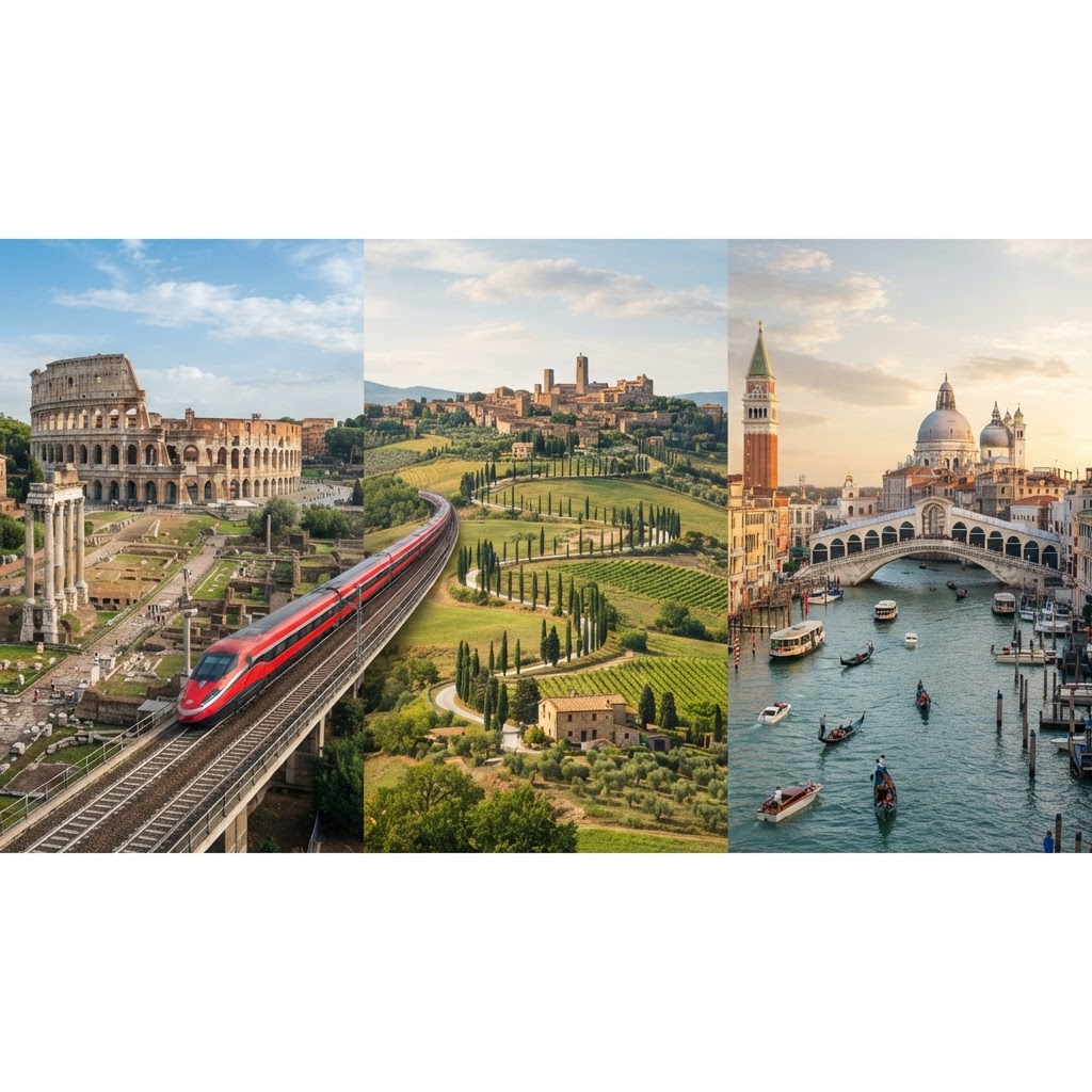 Italia Roma + Toscana + Venecia 12D/11N