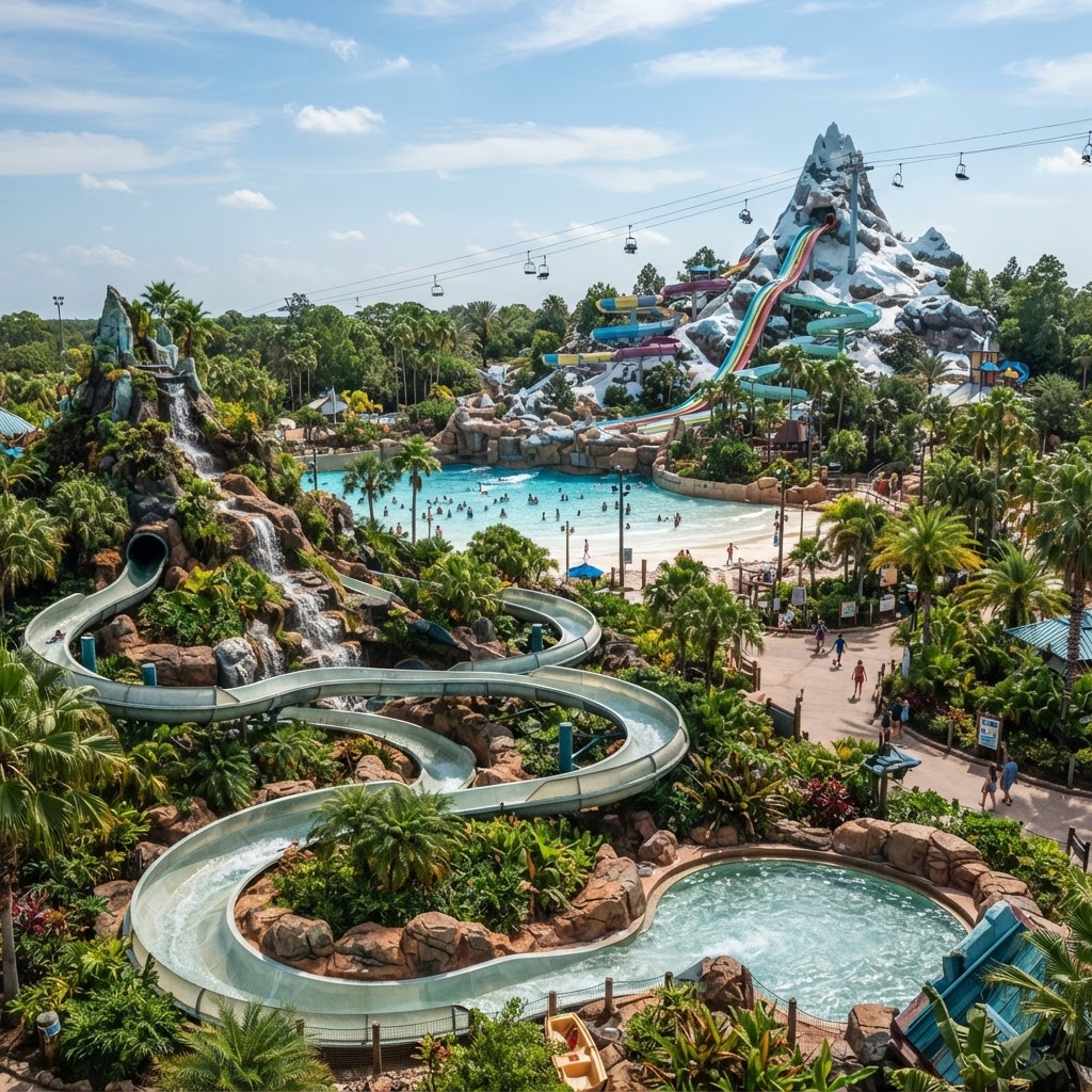 Typhoon Lagoon + Blizzard Beach Disney 7D/6N