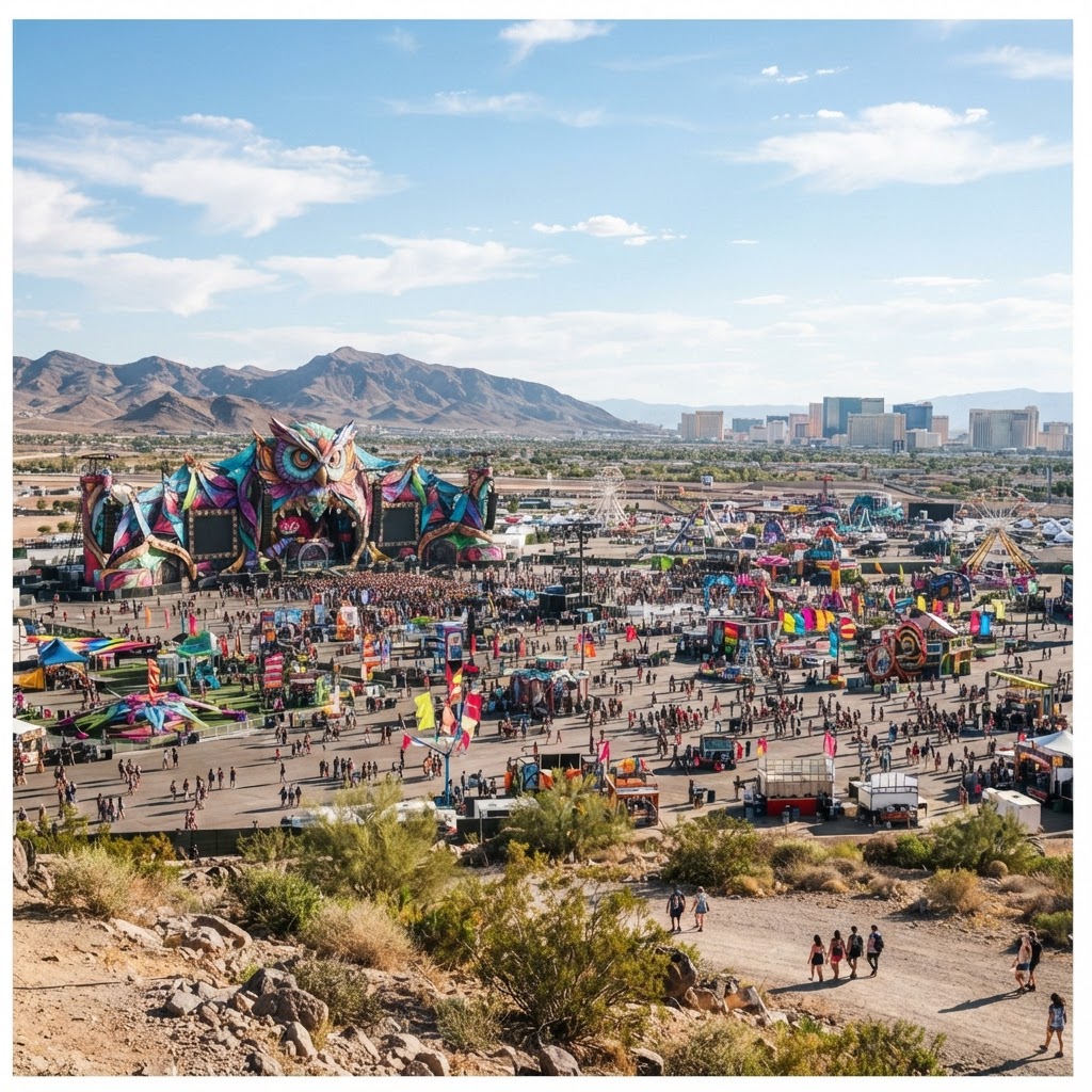 Las Vegas EDC Festival 5D/4N