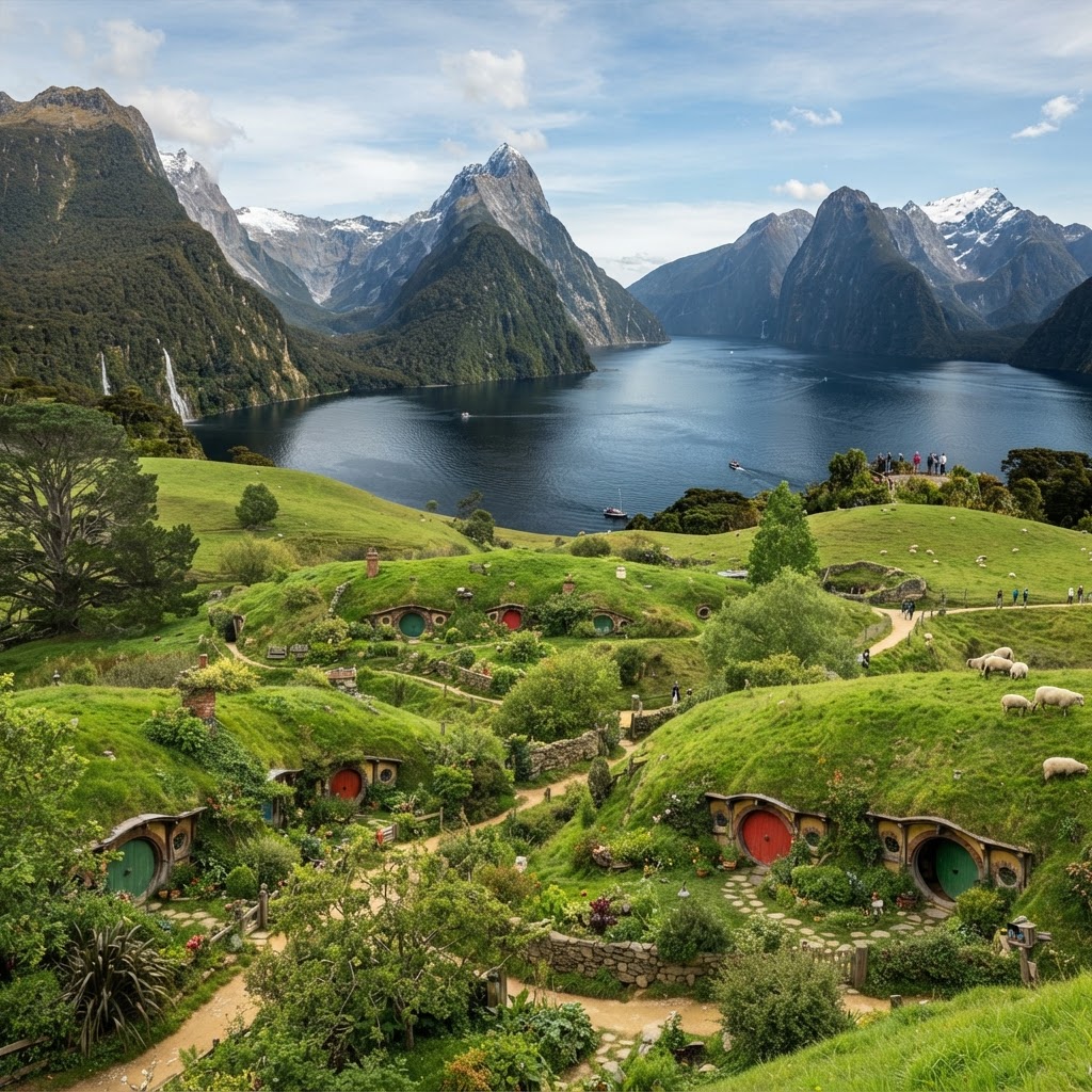 Nueva Zelanda Hobbiton + Milford 14D/13N