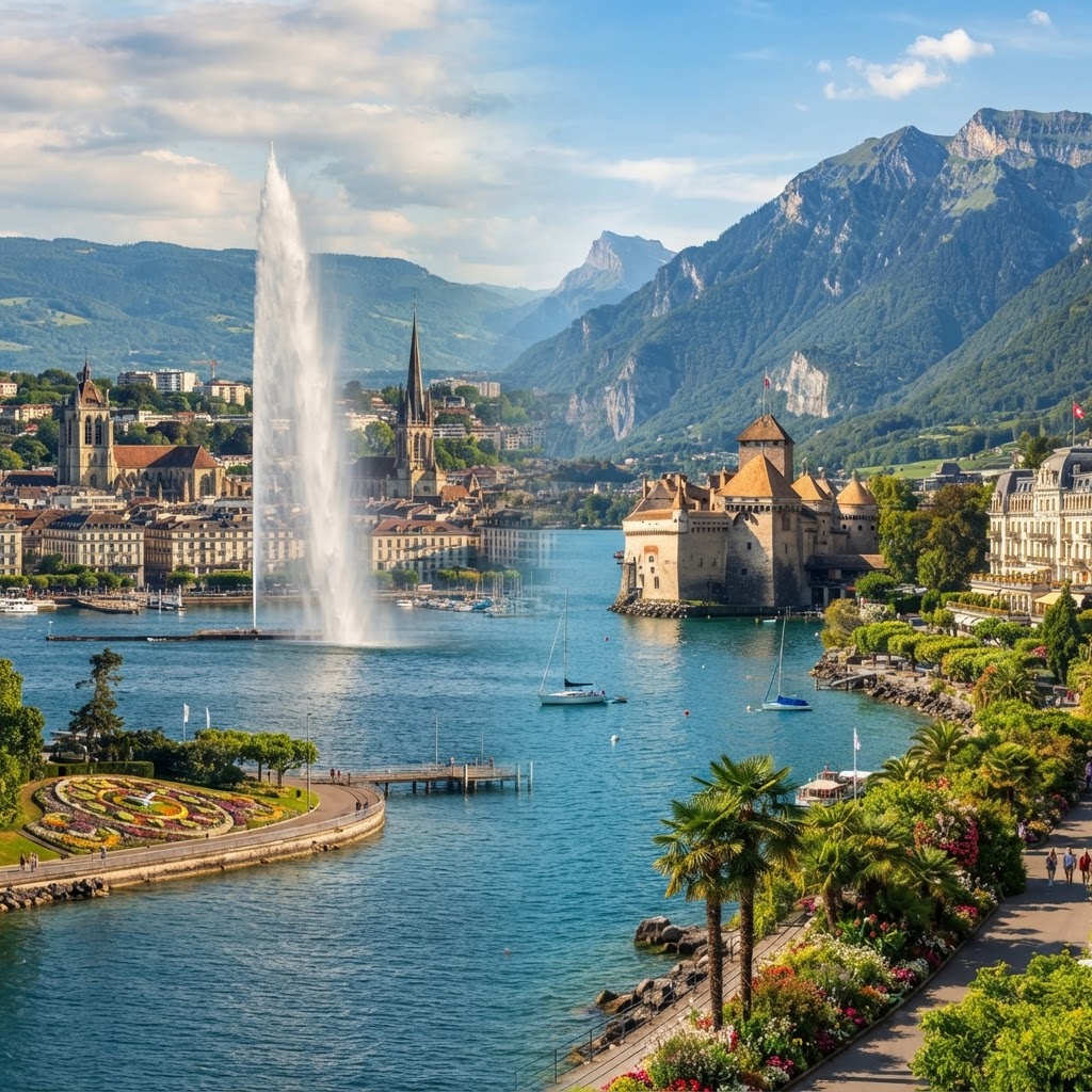 Suiza Ginebra + Montreux 6D/5N