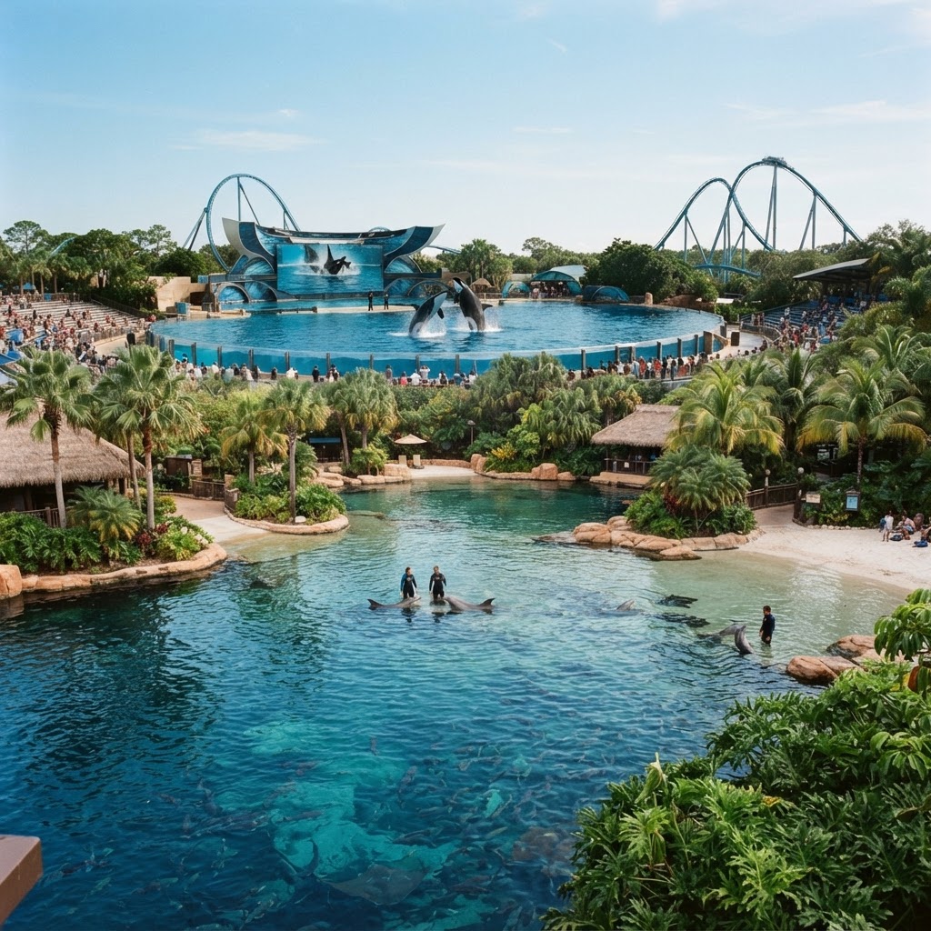 SeaWorld Orlando + Discovery Cove 6D/5N