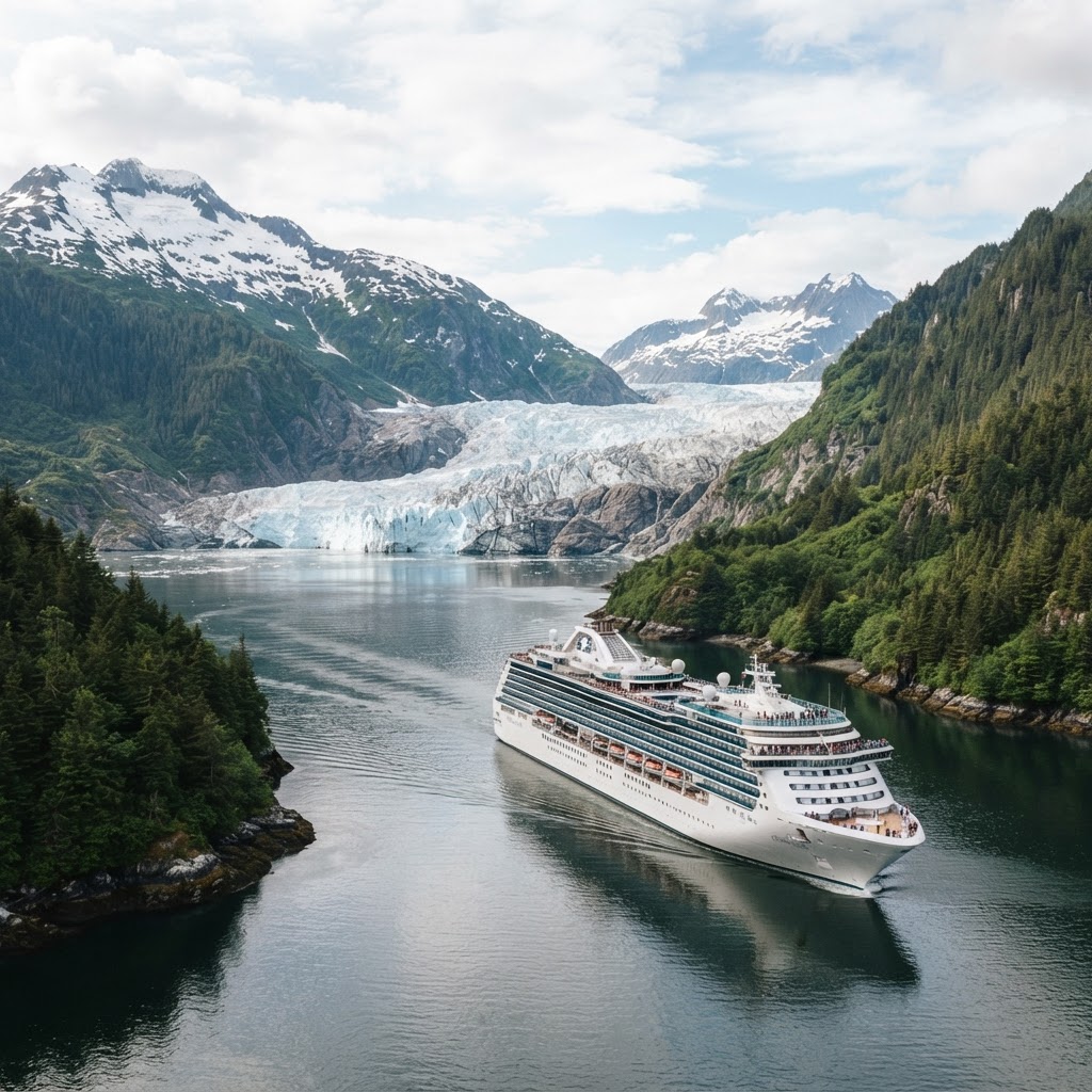 Crucero Alaska Glaciares 8D/7N
