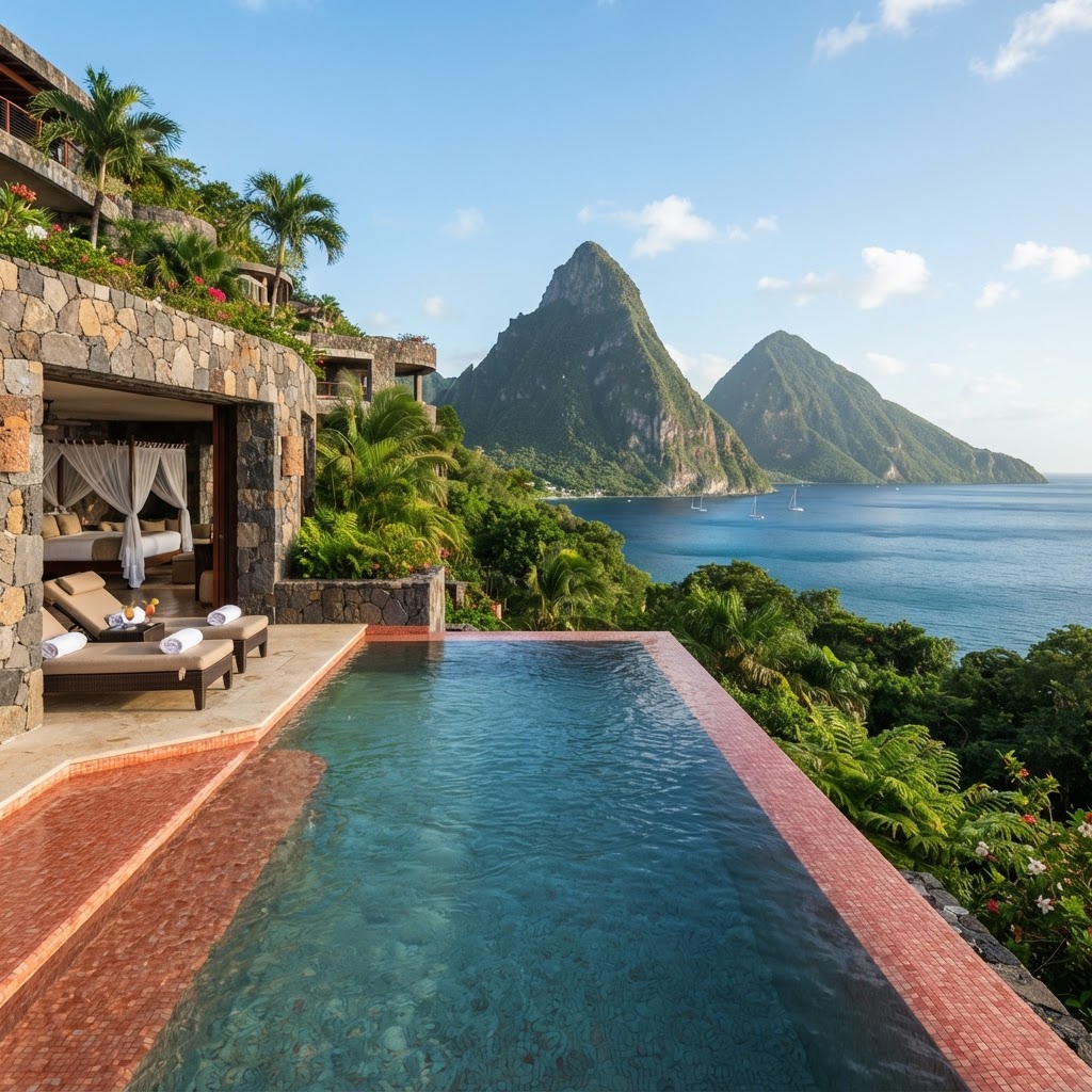 Saint Lucia - Jade Mountain 6D/5N Luna de Miel