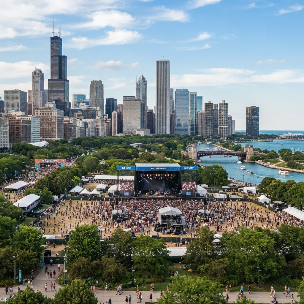 Lollapalooza Chicago 5D/4N
