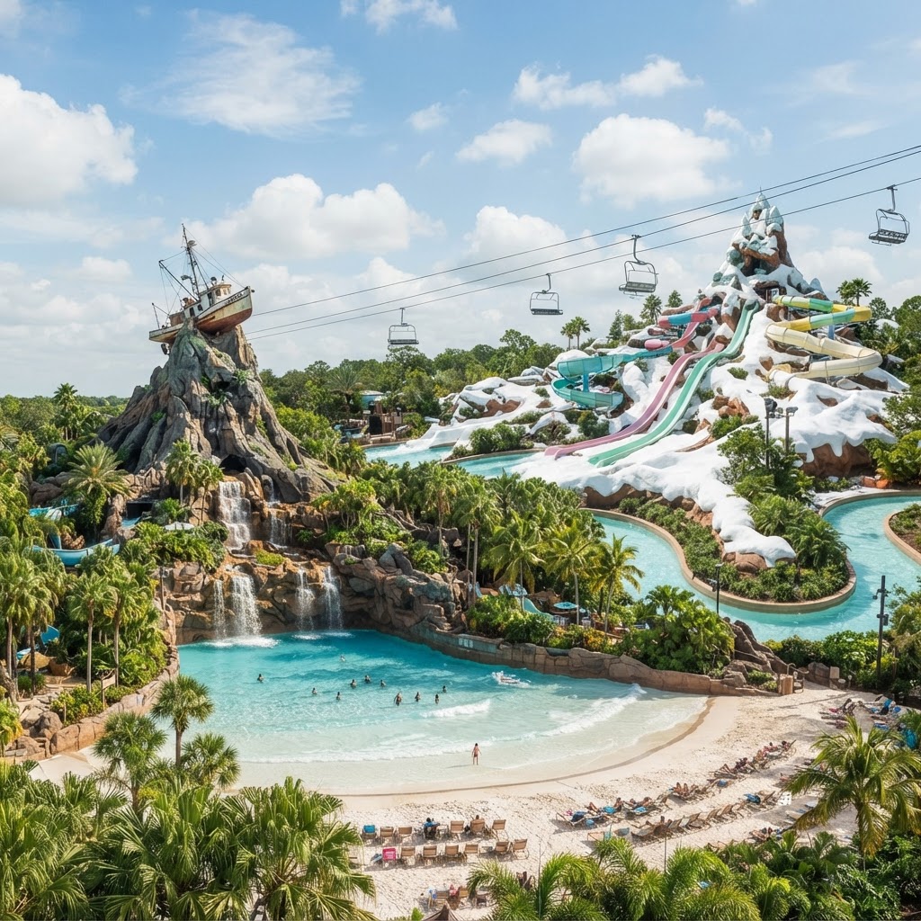 Typhoon Lagoon + Blizzard Beach 5D/4N