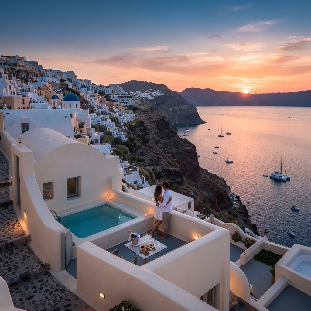 Aniversario Santorini Romántico 7D/6N