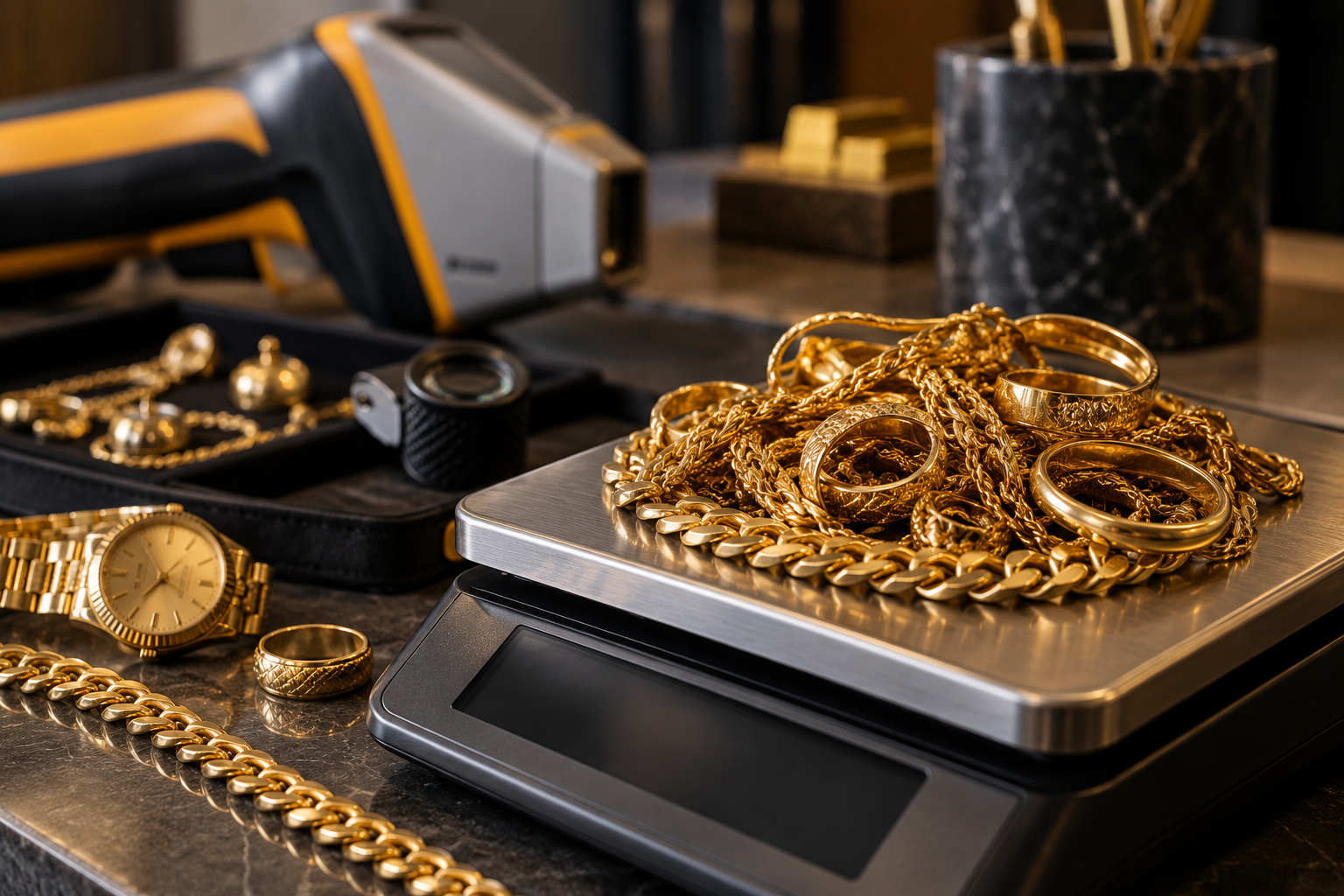 How Much Is My Gold Jewelry Worth? 10K, 14K, 18K, 22K & 24K Gold Value Guide
