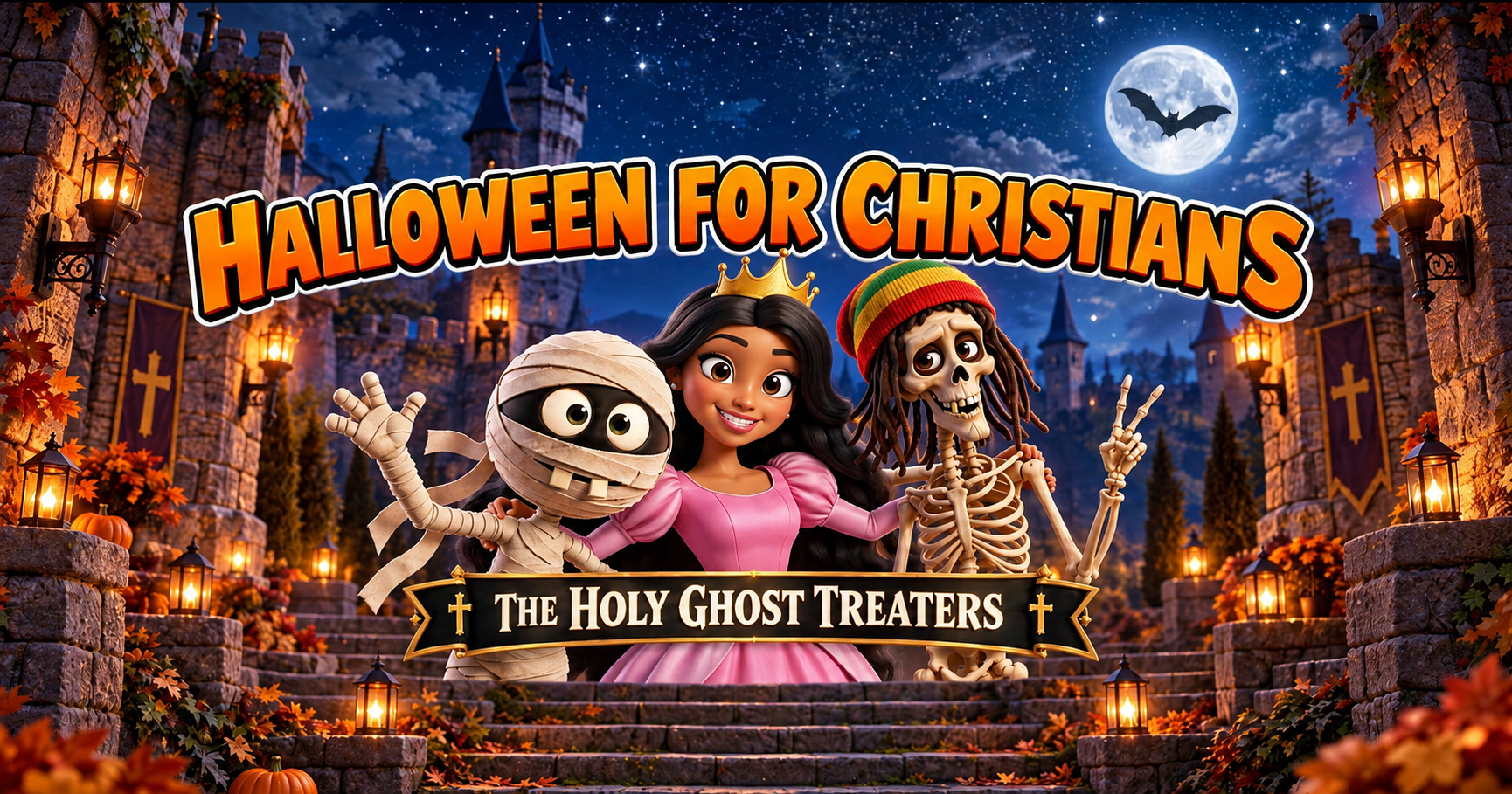 Halloween for Christians hero banner - The Holy Ghost Treaters