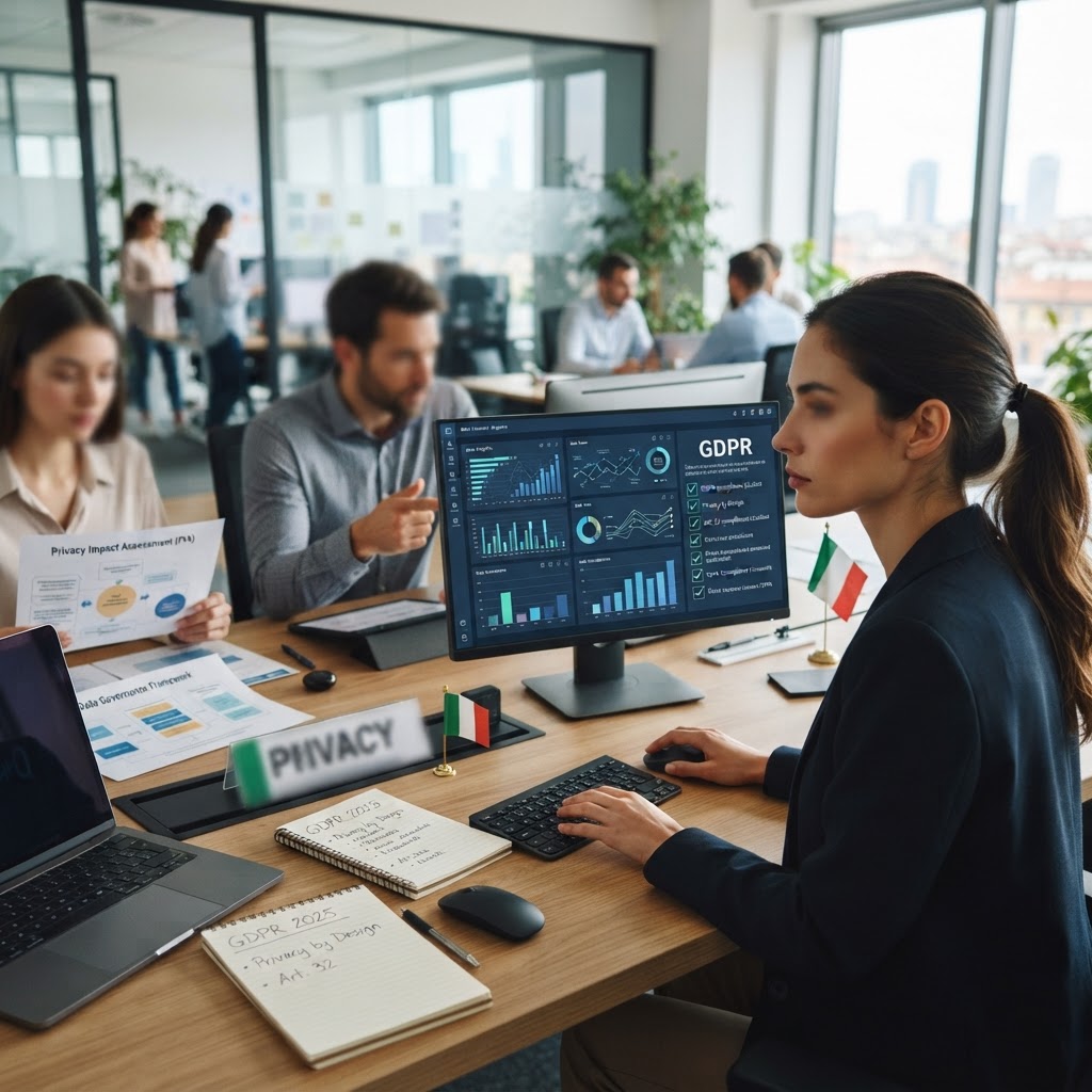 Privacy by design, data governance e sanzioni GDPR: la guida normativa completa per le PMI italiane che vogliono trasformare la protezione dei dati in vantaggio competitivo nel 2025