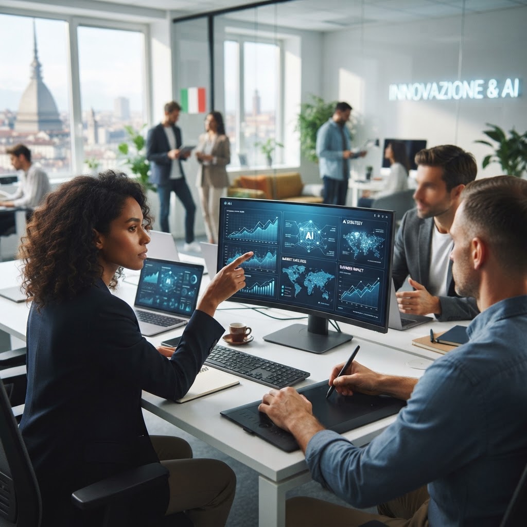 Quando la macchina diventa socio: le PMI italiane che hanno messo l'intelligenza artificiale al centro del modello di business e stanno ridisegnando il mercato dall'interno nel 2025