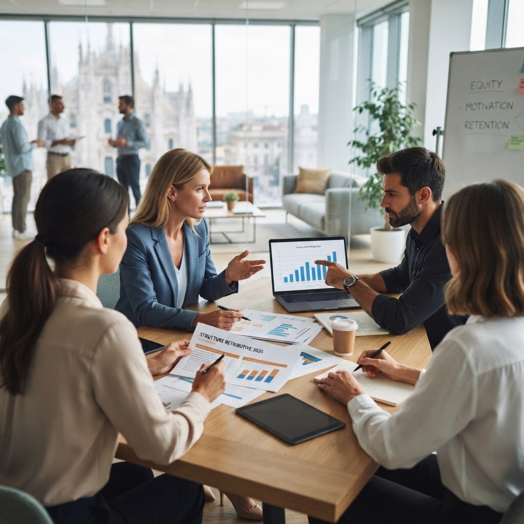 Compensation design, pay equity e strutture retributive trasparenti: la guida operativa completa per le PMI italiane che vogliono trasformare ogni euro investito nelle persone in un sistema di attrazione, motivazione e retention strutturale nel 2025
