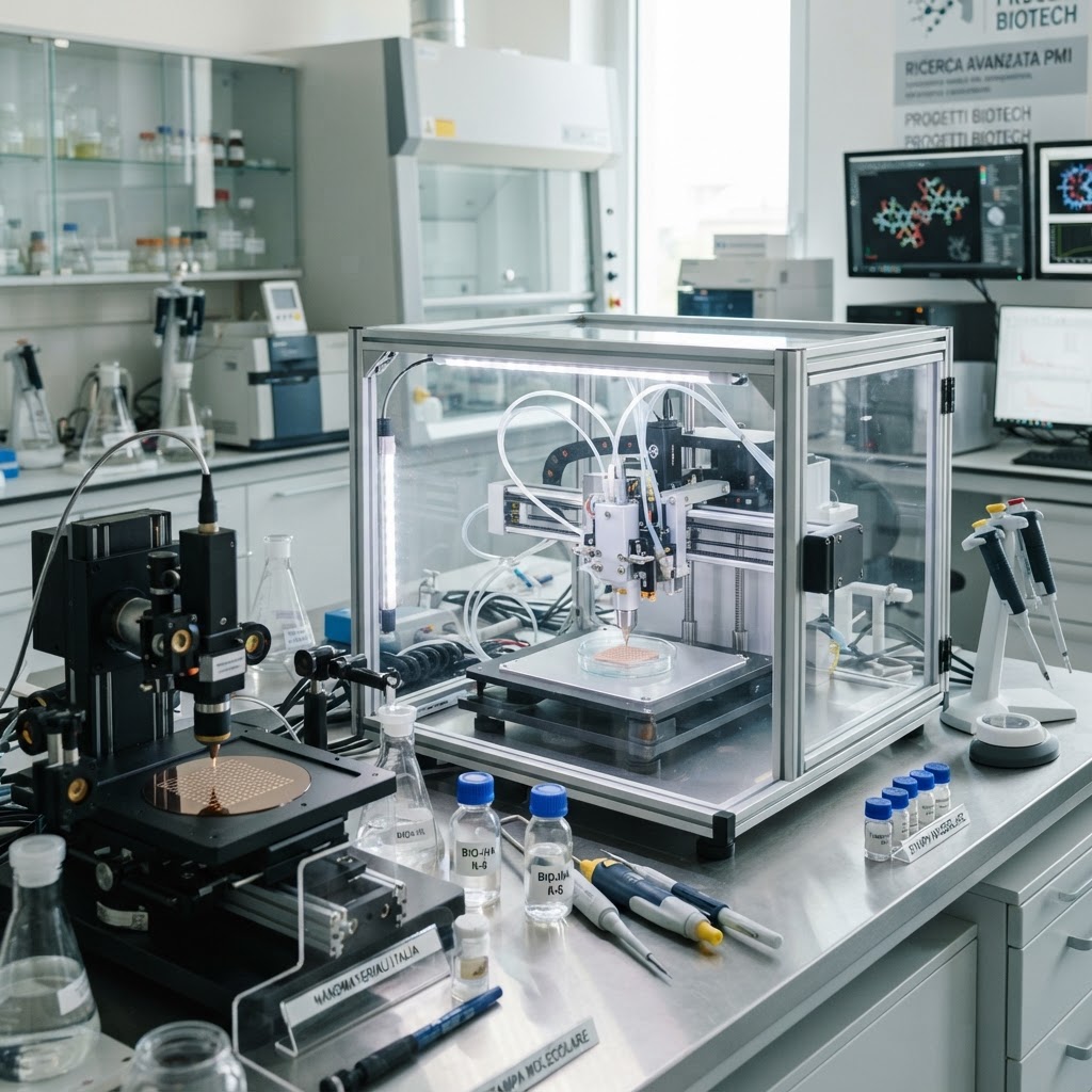 Stampanti molecolari, bioprinting e nanomateriali: le PMI italiane che stanno costruendo il futuro con la materia stessa
