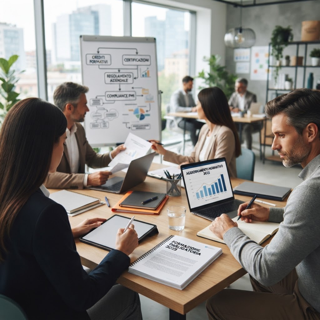 Certificazioni, crediti formativi e obblighi di legge: la guida normativa completa per le PMI italiane che vogliono trasformare ogni ora di formazione in un sistema di compliance e crescita nel 2025