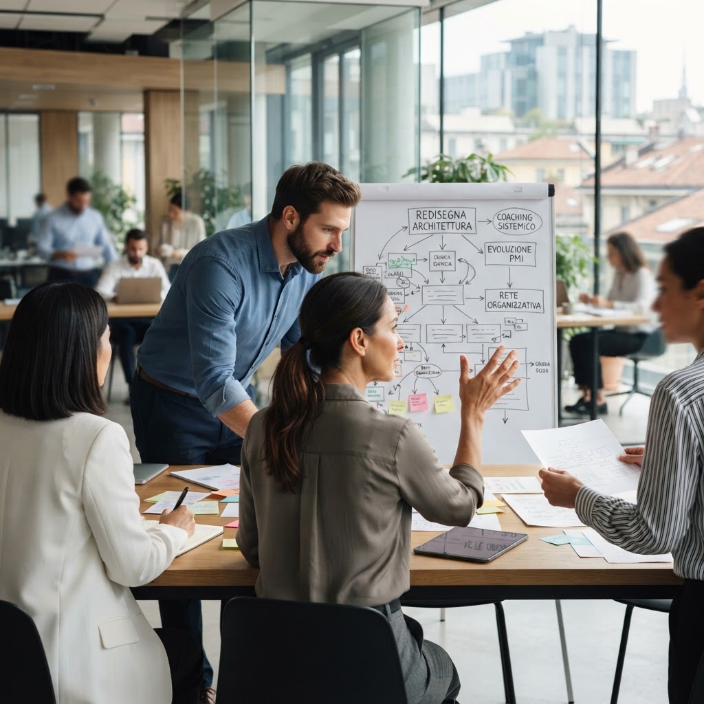 Oltre il piano di sviluppo individuale: il coaching sistemico che sta ridisegnando l'intera architettura organizzativa delle PMI italiane nel 2025