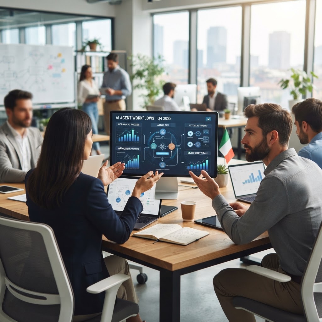 Agenti AI autonomi e workflow intelligenti: la guida operativa completa per le PMI italiane che vogliono trasformare ogni processo ripetitivo in un sistema che lavora da solo e genera valore strutturale nel 2025