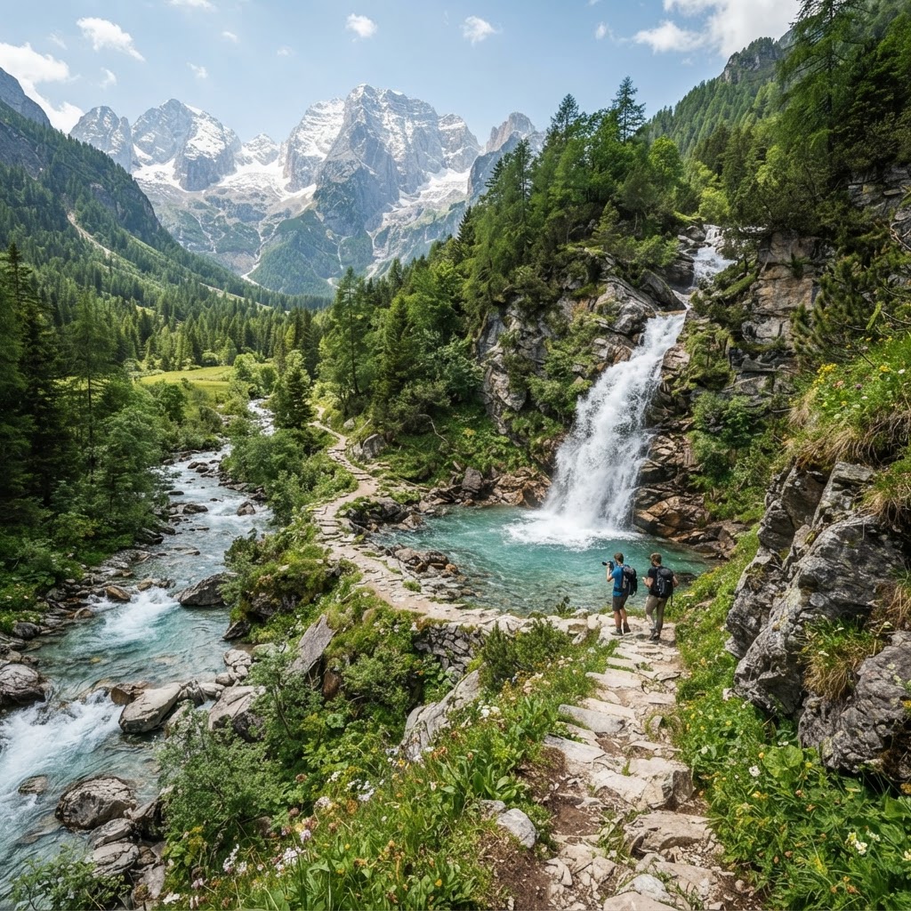 I sentieri d’acqua d’Italia: laghi, cascate e paesaggi da scoprire