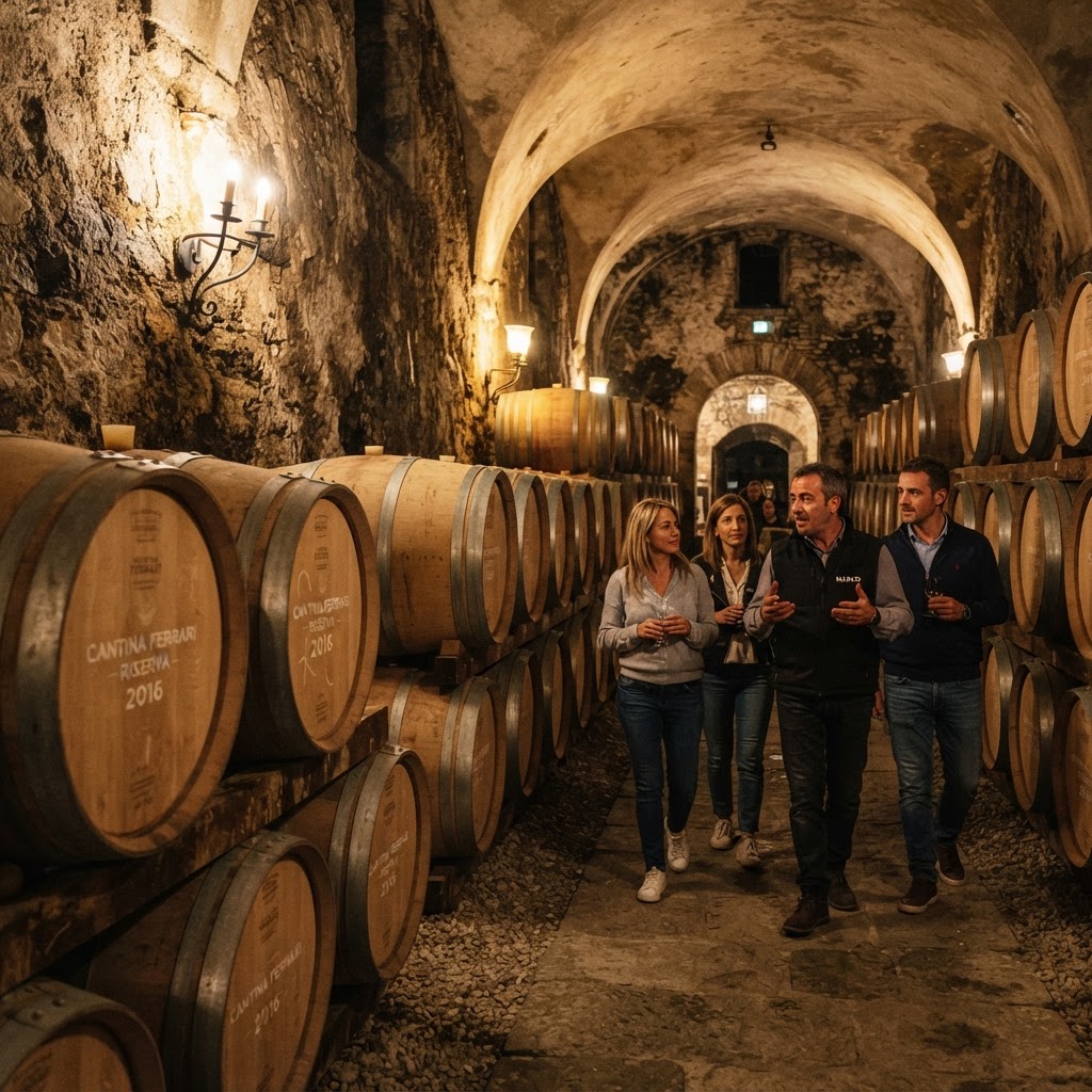 Tour in cantina