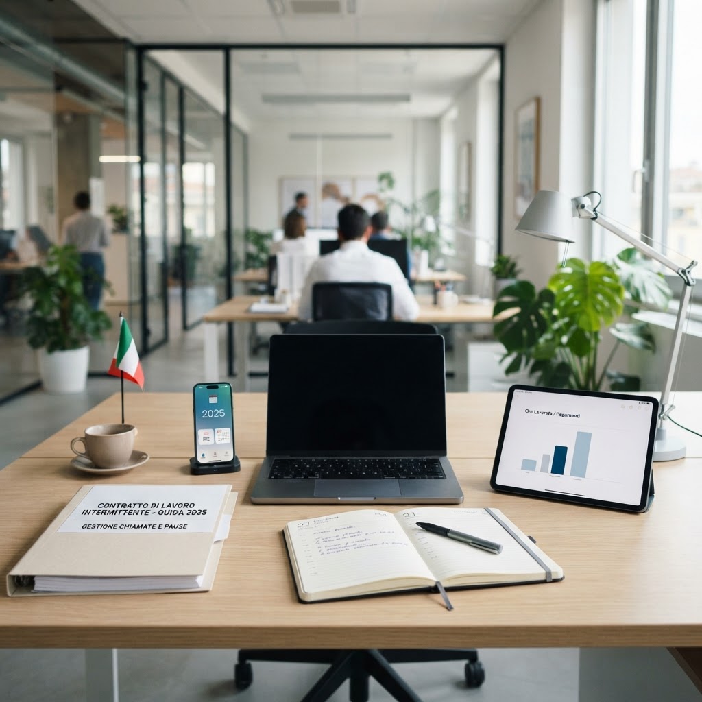 Contratto di lavoro intermittente e job on call nelle PMI italiane: la guida normativa completa per gestire ogni chiamata, ogni pausa e ogni obbligo contributivo senza rischi nel 2025