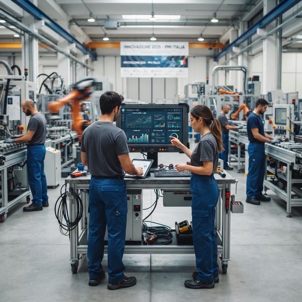 Algoritmi in fabbrica, decisioni umane: le PMI italiane che hanno trasformato l'intelligenza artificiale in motore silenzioso di competitività strutturale nel 2025