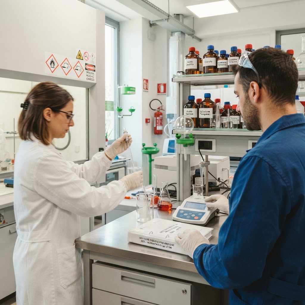 Rischio chimico, cancerogeni e agenti biologici: la guida normativa completa per le PMI italiane che vogliono trasformare ogni obbligo di tutela in un sistema di prevenzione reale nel 2025